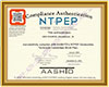 NTPEP Certificate