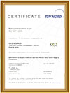 TUV Certificate